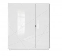 Шафа SZF3D BRW Poland Forn 3 дверна білий глянець 180 см