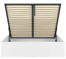 Ліжко двоспальне BRW Poland LOZ/160/B Tetrix / Тетрікс з підйомним механізмом та нішею для білизни ДСП