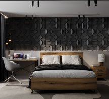 Кровать двуспальная Art in Head Ascet / Аскет 140 см