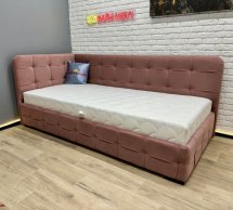 Ліжко Антік Сквер з підйомним механізмом + Матрац