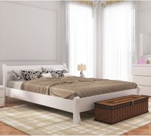 Ліжко дерев'яне ArborDrev Венеція Сосна / Бук Білий