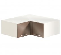 Антресоль А100х100.36.2Д кут. глибока Фарбований високий глянець з друком