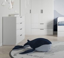 Шафа 1дв Міромарк Хеппі 1 дверна білий 51 см