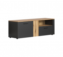 Шафка ТВ 2D1S графіт Esteban