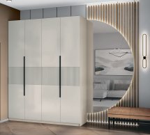 Шкаф 4Д КС Лайн Элегант 4 дверный кашемир 200 см