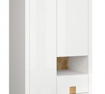 Шафа SZF2D2S BRW Poland Alameda 2 дверна білий 102 см