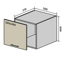 №72 Тумба верхняя окапник 50 Люкс RODOS