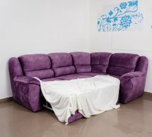 Угловой диван раскладной дельфин Вико мебель Наполи 260 см