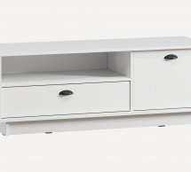 Тумба під ТВ Kuba/Куба RTV128 L/P Білий Moreli Ширина 128 см