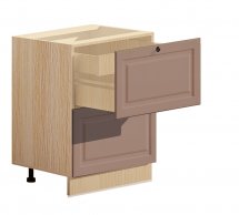 Тумба нижняя Н60.82.2Я+1Я внутр. Атланта глянец