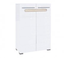 Тумба 2ДШ Бьянко Белый