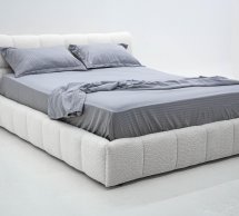 Кровать мягкая двуспальная Шик Галичина Айро 