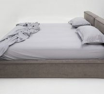 Кровать мягкая двуспальная Шик Галичина Бали Слим