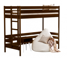 Ліжко двоярусне дитяче Масив бука Естелла Лаос