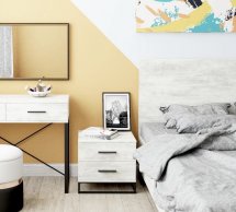 Тумба прикроватная с двумя ящиками Art in Head Ascet / Аскет