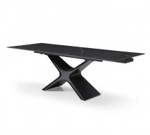 Стол Ragnar (160-240 см) Shks Black Matt