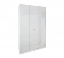 Шкаф 3Д Миромарк Белла 3 дверный белый 138 см