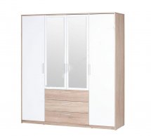 Шафа 4D3S VMV Holding Ріко 4 дверний дуб сонома 180 см