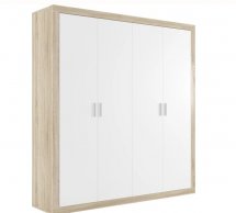Шкаф SZF4D Гербор Сара 4 дверный нимфея 196 см