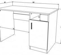 Компьютерный стол Lucky