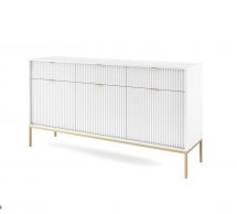 Комод Білий/Золоті ніжки KSZ154 Nova