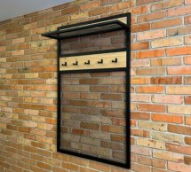 Вішак LOFT Дуб Тахо / Чорний мет MebliRoMax