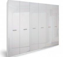 Шкаф 6Д Миромарк Белла 6 дверный белый 273 см