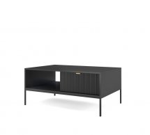 Стіл журнальний Чорний/Чорні ніжки L104 Nova