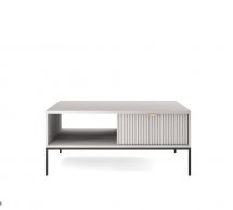 Стіл журнальний Сірий/Чорні ніжки L104 Nova