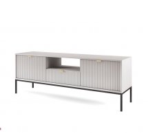 Тумба під телевізор Сірий/Чорні ніжки RTV154 Nova