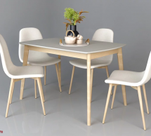 Стол Exen / Эксен Интарсио Серый Не раскладной 120 см