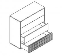 Комод KOM4S Брус