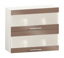 Шкаф верхний В80.72.2СК. Бар/В80.92.2СК. Крашеный высокий глянец