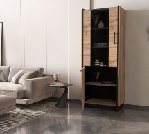 Витрина 1D1W дуб вотан Amino