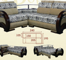 Кутовий диван Техас 3 Ортопедичний