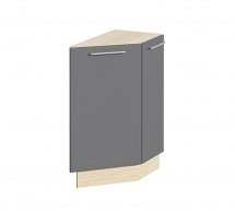 Тумба нижня Н30.82.2Д кут. пряма двер. не гнут. Хай-тек кольоровий друк