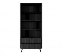 Стеллаж 2S Черный/Черные ножки Lante