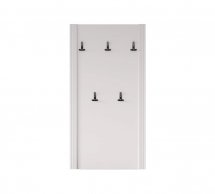 Вешалка WIE75 Канди Белый альпийський / Дуб стирлинг / Белый матовий