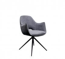 Стілець поворотний R-150 попелястий