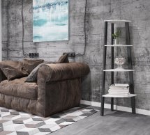 Стеллаж угловой 4 полки Призма