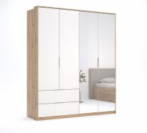 Модульная спальня Reymond/Реймонд Миромарк Дуб Артизан/Белый глянец