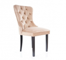 Стул August Velvet бежевый