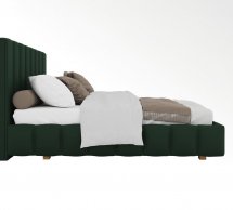 Ліжко м'яке Za House Furniture Хюпер без підйомного механізму