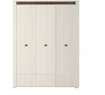 Шкаф SZF3D2S Гербор Селена 3 дверный ясен снежный 155 см