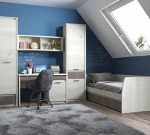 Модульна дитяча Nonell/Нонелл Mebelbos Вільха полярна/Онікс