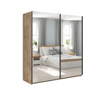 Шкаф-купе с зеркалами SZF/183/2M Tetrix