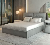 Кровать мягкая двуспальная Лев Санремо 2