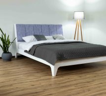 Ліжко двоспальне дерев'яне Дрімка Евелін Бук