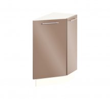 Тумба нижня Н30.82.2Д. кут. пряма дв. не гнут. Фарбований високий глянець з друком