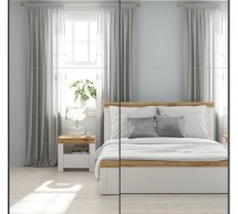 Шкаф-купе с зеркалами SZF/183/2M Tetrix